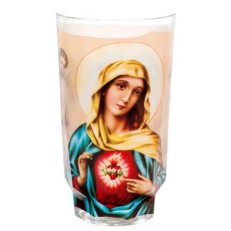 Vel-Mex Cristal Nuestra Señora Del Sagrado Corazon 12Ct