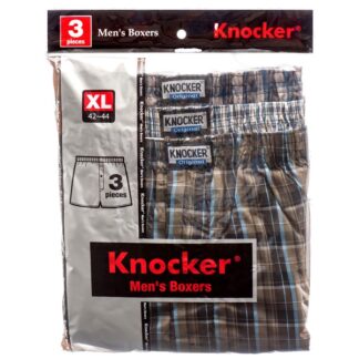 Knocker Boxer X-Large Asst Clrs 3Pk