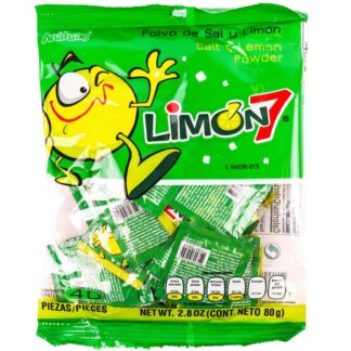 Limon 7 Salt & Lemon Powder 40 Ct/2.8 Oz
