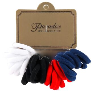 Hair Band Ponytail Small Asst 4 Colors