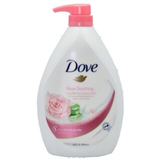 Dove Body Wash Rose & Aloe Vera 1 Lt