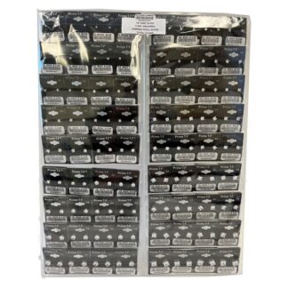 Earring Diamond Cubic Asst Disign &Size Silver Refill