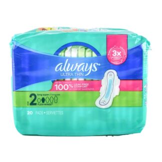 Always Thin Pads Long Size 2/20 Ct