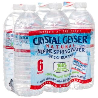 Crystal Geyser Water 0.5 L 4 X 6Pk