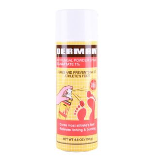 Derman Antifungal Powder Spray 4.6 Oz