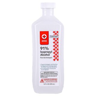 American Red Cross Alcohol 91% 12 Oz