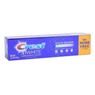 Crest 3D White Stain Eraser Mint Splash 2.3 Oz