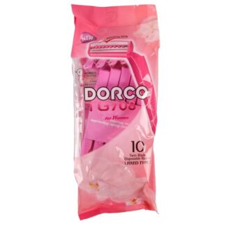 Dorco 10Pk Razor Twin Blade For Women