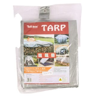 Tarp Silver 10X20 Hvy-Duty #Ts-33517