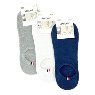 Socks No Show Plain Asst Colors #So665