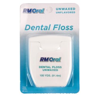 Rm Oral Dental Floss Unwaxed 100 Yrds