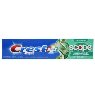 Crest Complete+ Whitening W/Scope 5.4 Oz