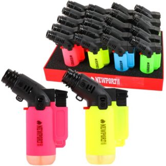 Torch Lighter Mini Asst Neon Color