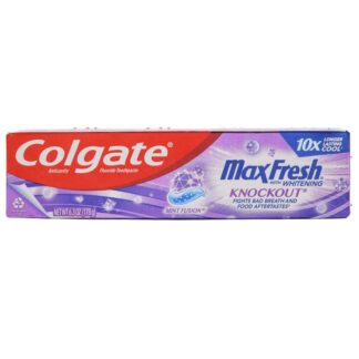 Colgate Max Fresh Knockout Mint Fusion 6.3 Oz