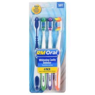 Rm Oral Toothbrush Whitening Defense Soft 4Pk