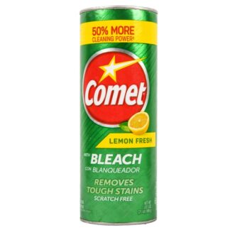 Comet With Bleach Lemon Fresh 21 Oz