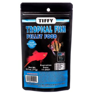 Tropical Fish Pellet Food 2.5 Oz