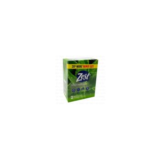 Zest Bar Soap Refreshing Fresh Aloe 2 Pk X 4.12 Oz