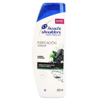 Head & Shoulders Shampoo Carbon Activado 375Ml
