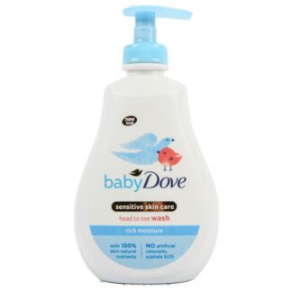 Baby Dove Head To Toe Body Wash Rich Moisture 400 Ml