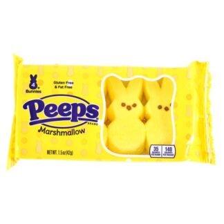 Peeps Bunnies Yellow 4Ct 1.5 Oz