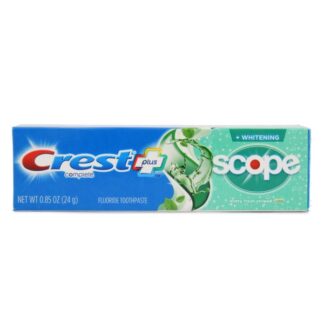 Crest+Scope Toothpaste Minty Fresh 0.85 Oz
