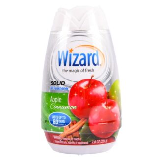 Wizard Solid Freshener Apple Cinnamon 7.8 Oz