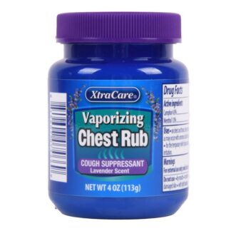 Xtracare Vaporizing Chest Rub Lavender 4 Oz