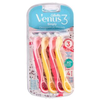 Gillette Venus 3 Simply Women'S Razor 4 Ct