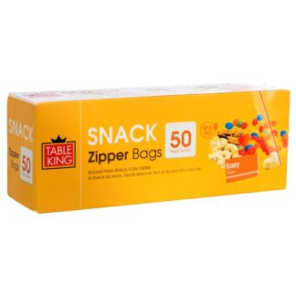 Table King Snack Zipper Bag 50Ct