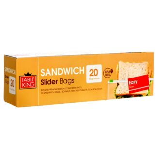 Table King Sandwich Slider Bag 20Ct