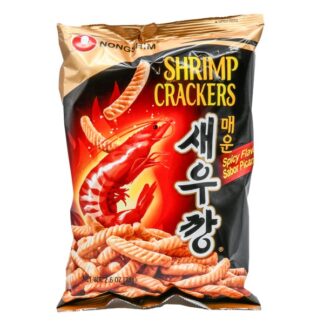 Nongshim Shrimp Crackers Spicy 2.64 Oz 20 Cs