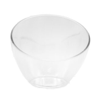 Nuvalu Plastic Bowl Clear 6.10" X 5.5"