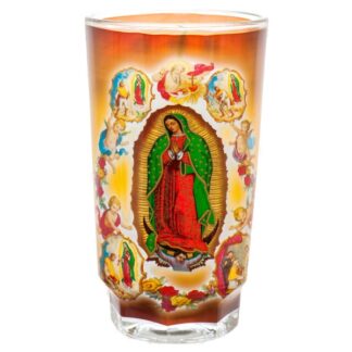 Vel-Mex Cristal Virgen Apariciones 12Ct