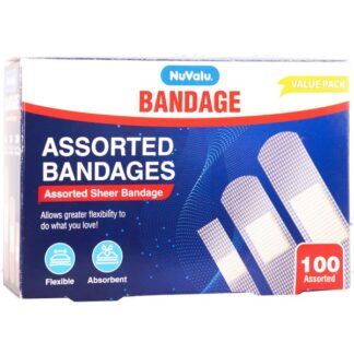 Nuvalu Bandage 100Pc Asst