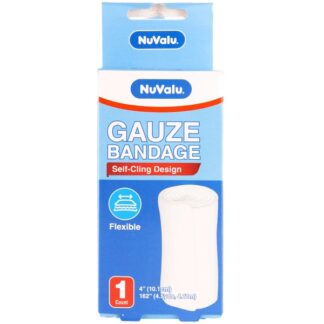Nuvalu Gauze Bandage 4In X 4.5Yds