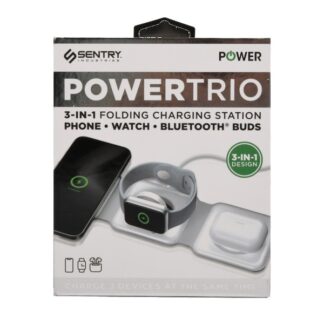 Sentry Power Trio Charger Phone Watch Buds