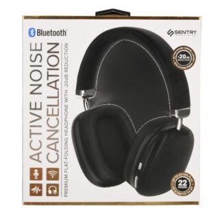 Sentry Black  Bluetooth Noise Cncltn Headphone