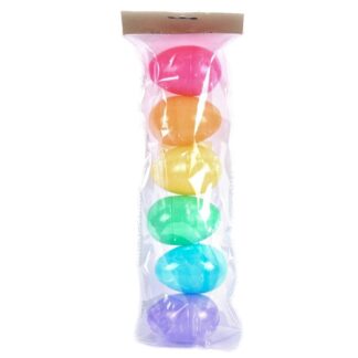 He Easter Egg 6Pk Marble Finish 5.3X7.8Cm