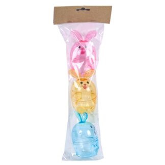 He Easter Rabbit 3Pk 5.8X10Cm