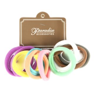 Hair Tie10Ct Asst Clr
