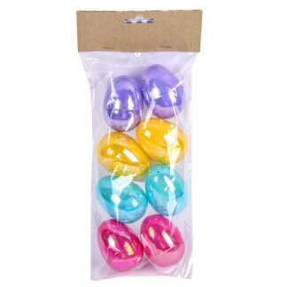 He Easter Egg 8Pk 4.2X5.8Cm