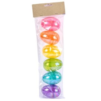 He Easter Egg 6Pk 5.3*7.8Cm
