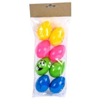 He Easter Egg 8Pk Printed 4.2X5.8Cm