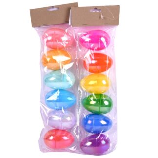 He Easter Eggs 6Pk -5.3*7.8Cm