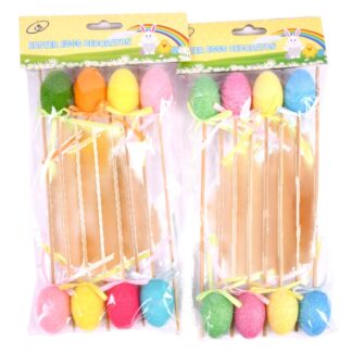 He  Easter Egg Picks 8Pcs 23Cm