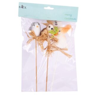 He Easter Picks 3 Pcs Rabbit 18Cm