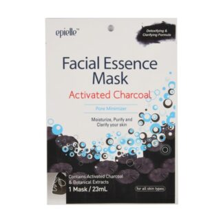 Epielle Facial Essence Mask Activated Charcoal Pore Minimizer