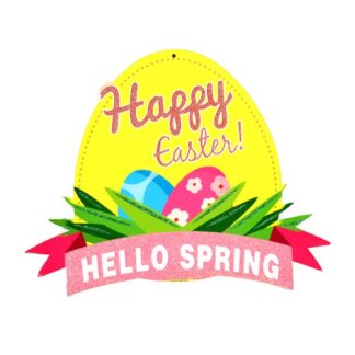 He Easter Hanging Deco