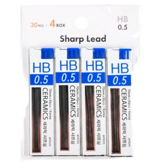 Lead Refill For Mech Pencil 0.5Mm 4Pcs